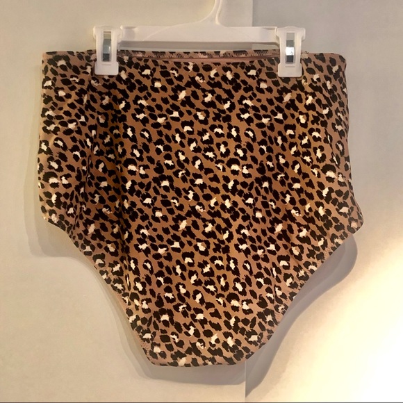 NEW [Aerie] high waisted leopard bikini bottom 🐆 - Picture 4 of 7